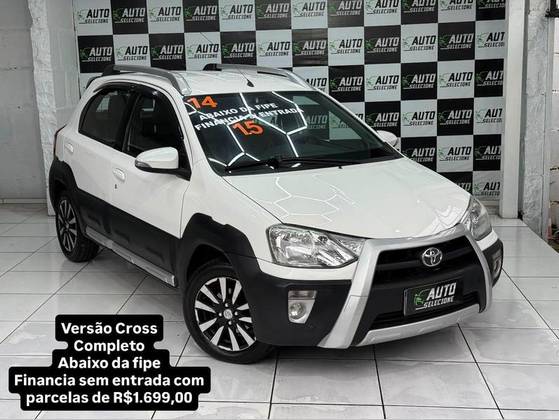 TOYOTA ETIOS CROSS 1.5 16V FLEX 4P MANUAL TOYOTA ETIOS CROSS 1.5 16V FLEX 4P MANUAL